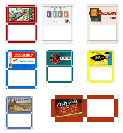 fullpage of games printables